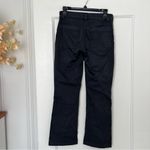 Madewell Kick Out Crop Pants in Garment-Dyed Sateen in Dark Pavement Size 27 NWT Photo 10