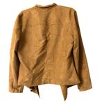 Mossimo brown suede open front jacket Size XL Photo 1