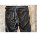 Liverpool Jeans Company Liverpool Jeans Black Coated Knit Pants Womens size 6 XM2015NX Stretch Womens Photo 7