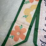 Green & Orange Bag Twilly / Scarf ‘Autumn’ NEW Photo 2