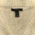 Forever 21  Cardigan‎ Women Sz S Ivory Floral Embroidery Y2K Inspired Grannycore Photo 1