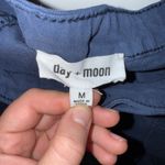 Day + Moon Denim Romper navy Blue Size M Photo 3