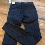 Anthropologie NWT  Pilcro Gold Shimmer High-Rise Denim Leggings Jeans Blue 25 Photo 8