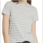 Vince Striped Gray and White Women's Top. Size-X-Small Photo 1
