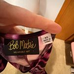 Bob Mackie wearable art sleeveless zebra print purple maxi dress size XS Photo 3