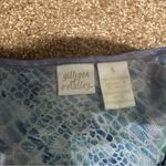 Vtg Gilligan O’Malley Cami Top Animal Snake Print Flutter Front Fairy Y2K Sz L Blue Size L Photo 3