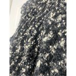 Kensie Black Grey Soft Cozy Textured Open Drape Waterfall Cardigan Vest Size XL Photo 7