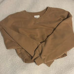 Aerie  Brown Cropped Sweater Photo 0