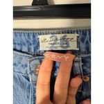 Free People  We The Free High Rise Curvy Wide Leg Baggy Distressed Jeans 26 Photo 4