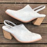 Jeffrey Campbell Grey Suede Favela Slingback Mules Photo 0