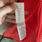 J.Crew Puffer Vest XS Neon Orange Quilted Sleeveless Jacket Cabin Core Granola Photo 14