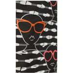 Hutch Anthropologie  Sunglasses print artsy Shift halter art to wear Dress S Photo 10