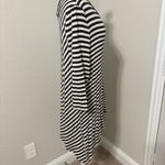 Multiples  dark grey and White Striped Top Photo 3
