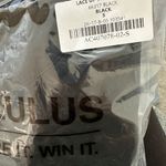 Lulus  Black Lace Long Sleeve Bodycon Dress, Size Small Photo 6