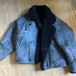 Sandro  Shearling Jacket Photo 0