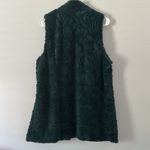 New Directions Women’s‎ Green Open Vest Large Photo 4