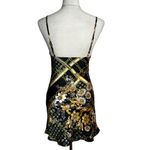 Princess Polly Chain & Floral Satin Lucci Slip Mini Dress 2 XS | Clubwear NYE Photo 2