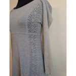 Victoria's Secret  Women's Sweater Dress Gray Lightweight Pointelle Accent XS/TP Photo 1