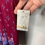 Mudd NWT Flowy Tank Top Sz Large Burgundy Blue Orange Medallion Photo 7