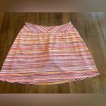 Title Nine  Yellow Maroon Pink Pattern Skort - Size S Photo 1