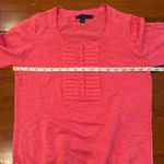 Boden Wool Crewneck‎ Sweater 3/4 Sleeve Pink Size 12 Photo 5