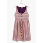 Madewell  rainbow stripe scoop neck tank dress size small Photo 1