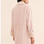 Free People coat cuff it faux fur pockets soft lined sash NEW small Photo 1