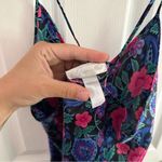 Inner Most Vintage Floral Satin Nighty Slip Dress Size Small Photo 5