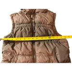 American Eagle America Eagle Chocolate Brown Puffer Full Zip Vest S Photo 5
