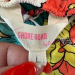 6 Shore Road  by Pooja Swim Dress Cover Ashbury Poppies Ivory Print size Large Photo 2