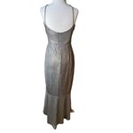 Hutch Cameron Gown in Silver 12 Womens Long Formal Maxi Dress Photo 4