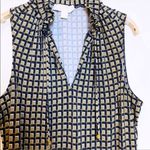 Michael Kors Checkered Sleeveless Blouse Photo 2