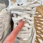 Versace Jeans Couture Logo Speedtrack Sneakers White Glitter Size US 5 Photo 2