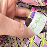 Vera Bradley  Brown Pink Paisley Canvas Crossbody Handbag Bag Purse Casual Photo 4