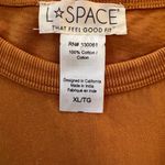 l*space L* Amber Seaview Twist Mini Dress Sleeveless Coverup Cotton Yellow Gold XL Photo 7