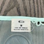 Urban Outfitters  size medium pale green mint lace floral top pins and needles Photo 1