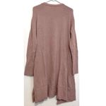 a.n.a Long Sleeve Duster Cardigan Sweater Mauve Pink Purple Open Front Winter M Photo 9