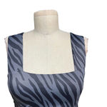 Allfenix Bandeau Sports Bra Tiger Animal Print Stretch Gray Black Size Medium Photo 2