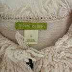 Sigrid Olsen  Cream Textured Knit Jacket Photo 1