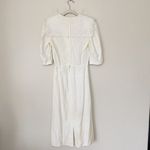 Gunne Sax Vintage  Ivory Cotton Lace Collared Praire Midi Dress Bridal Cottage Photo 1