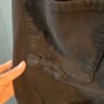 American Eagle  Distressed Women’s Black Jeans | Size 14 Photo 3