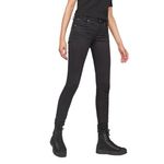 G-Star Raw D-Staq Mid Rise Skinny Super Stretch Jeans Black Size 24 NWT Photo 2