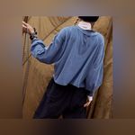 Free People NWT FP Movement Inspire Layer - Skyline misty blue - XL Photo 5