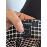 Forever 21  Mini Dress Y2K Black & White Check Zipper Side Size Medium NWOT Photo 7