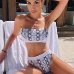 Snake Skin High Waisted Swim Photo 0