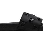 Gucci  GG black rubber slides Photo 5