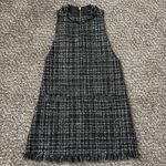 ZARA  Black and White Tweed Mini Dress Photo 2
