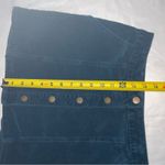 Altar'd State Altar’d State Dark Teal Corduroy Mini Skirt S Boho Fall Preppy Classic Academia Photo 5