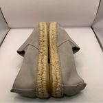Fabiolas Women's Espadrilles grey suede platform flats size 38 US 7.5 Photo 6