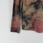 Aeropostale Optimist Peace Symbol Soft Tie Dye Crew Neck Long Sleeve Tee Photo 3